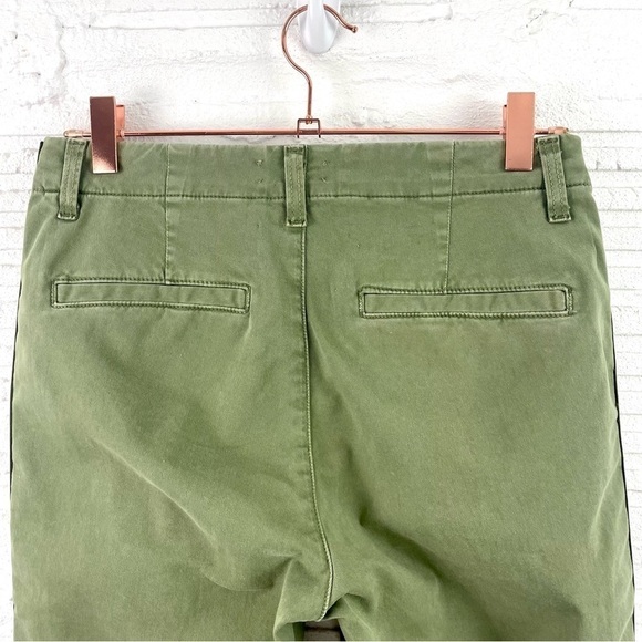 L' AGENCE Jem Skinny High Rise Trouser Racer Stripe Brigade Color Size 24 - Picture 10 of 16